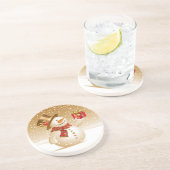 Dessous de verre de Noël Snowman (Côté)
