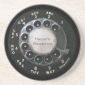 Dessous de verre de numérotation téléphonique (Devant)