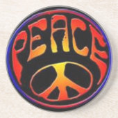 Dessous de verre de paix (Devant)