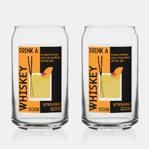 Dessous de verre de papier à cocktail Whiskey Sour