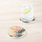 Dessous de verre de papillons au printemps (Côté)