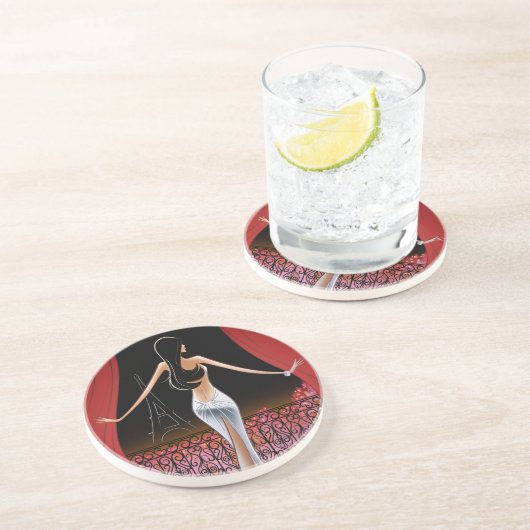 Dessous de verre de Paris (Côté)