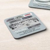 Dessous de verre de patchs vintages (6 pack) (Côté gauche)