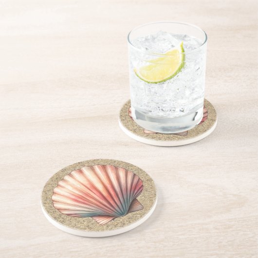 Dessous de verre de pétoncle (Côté)