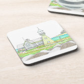 Dessous de verre de phare de Stripe (Côté gauche)