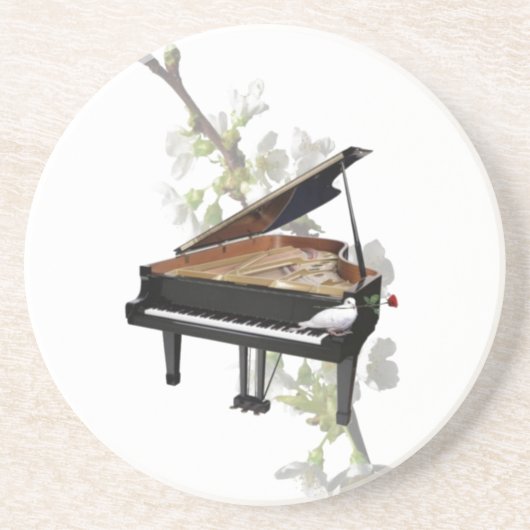 Dessous de verre de piano (Devant)