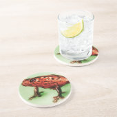 Dessous de verre de pierre de sable de grenouille  (Côté)