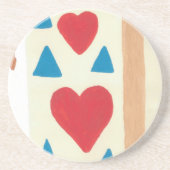 Dessous de verre de pierre Love Path (Devant)