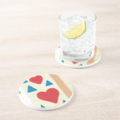 Dessous de verre de pierre Love Path (Côté)