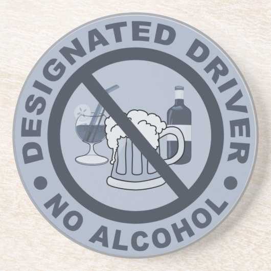 Dessous de verre de pilote désigné (Devant)