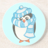 Dessous de verre de pingouin (Devant)