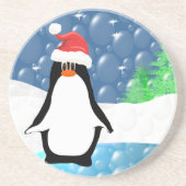 Dessous de verre de pingouins mignons (Devant)