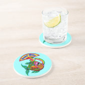 Dessous de verre de poissons de mille d'étang (Côté)