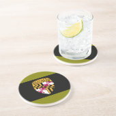 Dessous de verre de police d'état du Maryland (Côté)