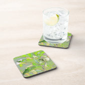 Dessous de verre de pouce vert (Côté Droit)