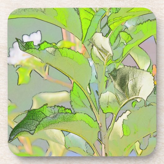 Dessous de verre de pouce vert (Devant)