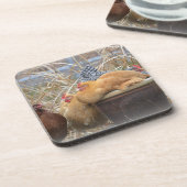 Dessous de verre de poulet mignons (Côté gauche)