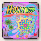 Dessous de verre de progrès Hollywood (Devant)