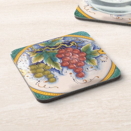 Dessous de verre de raisin (Côté gauche)