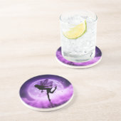 Dessous de verre de recherche de fée de sérénité (Côté)