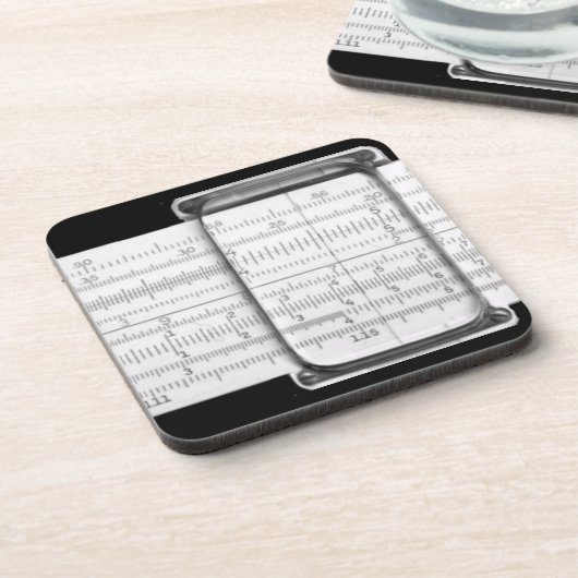 Dessous de verre de règle de diapositive (Côté gauche)