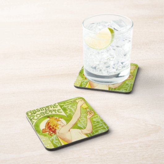 Dessous de verre de Robette d'absinthe d'Alphonse (Côté Droit)