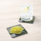 Dessous de verre de rose jaune (Côté Droit)