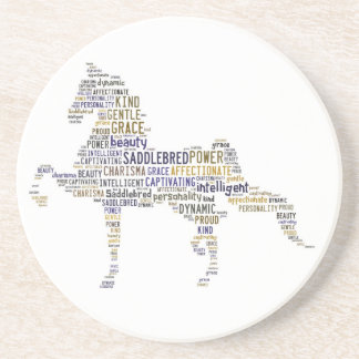 Dessous de verre de Saddlebred