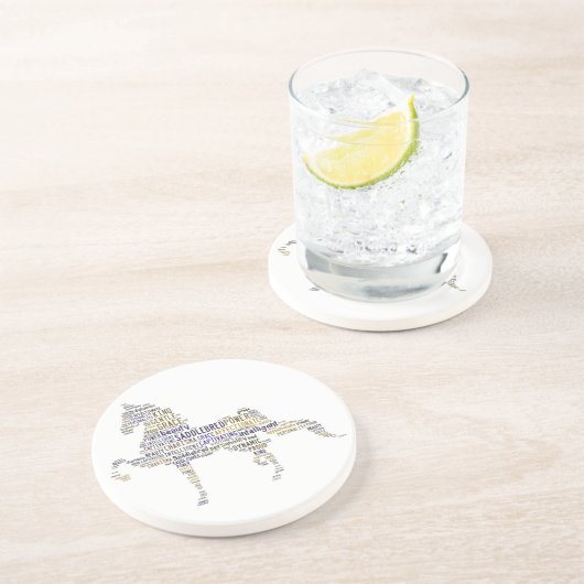 Dessous de verre de Saddlebred (Côté)