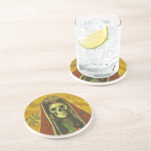 Dessous de verre de sorcière de la mort (Côté)