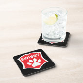 Dessous de verre de SWISSY. Ensemble de 6. (Côté Droit)