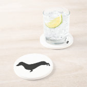 Dessous de verre de teckel (Côté)