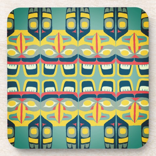 Dessous de verre de thunderbird autochtone (Devant)