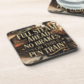 Dessous de verre de train à vapeur complète à l'av (Côté gauche)