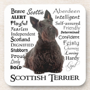 Dessous de verre de traits de Scottie