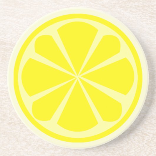 Dessous de verre de tranche de citron (Devant)