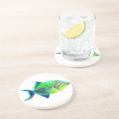 Dessous de verre de Triggerfish de la Reine (Côté)