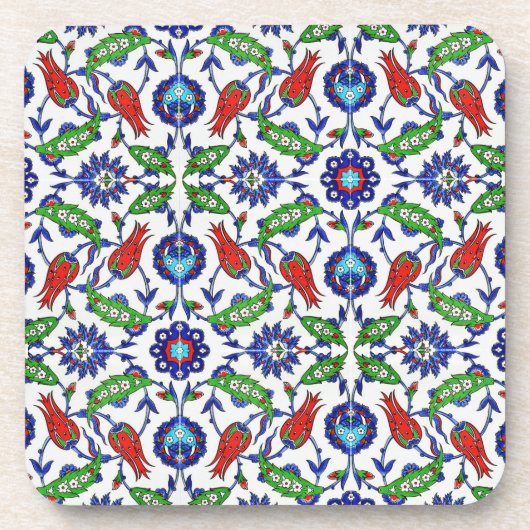 dessous de verre de tulipes turques (Devant)