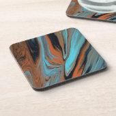 Dessous de verre de turquoise de sud-ouest de (Côté gauche)