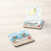 Dessous de verre de vacances Aloha (Côté Droit)
