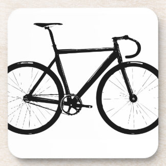 Dessous de verre de vélo de voie