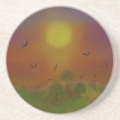 dessous de verre de vol (Devant)