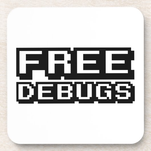 DESSOUS-DE-VERRE DEBUGS GRATUITS (Devant)