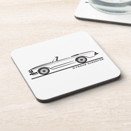 Dessous-de-verre Décapotable de Mercedes (Côté gauche)