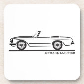 Dessous-de-verre Décapotable de Mercedes (Devant)