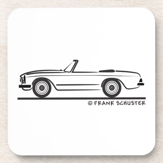 Dessous-de-verre Décapotable de Mercedes (Devant)