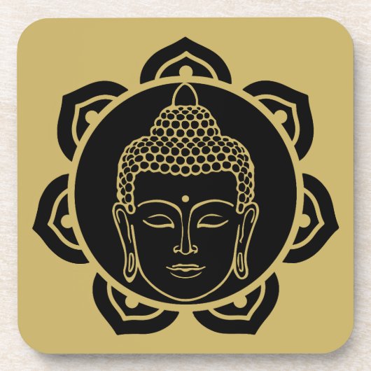 Dessous-de-verre Décor Art Décor Bouddha Mur Chakra (Devant)