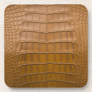 Dessous-de-verre Décor du Motif Tan Alligator