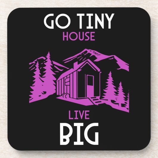 Dessous-de-verre Décor Maison Minuscule (Devant)