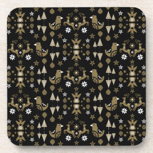 Dessous-de-verre Décor scandinave de luxe saisonnier